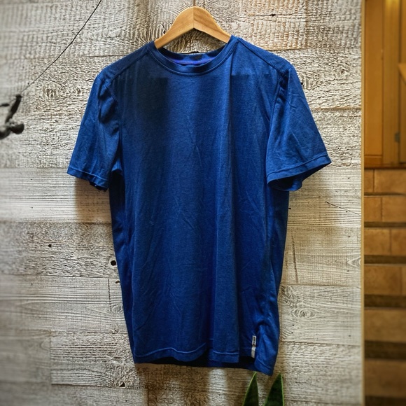 3/$30 | RBX | X-Train Athletic Tee - M, Heathered Blue - Picture 1 of 7